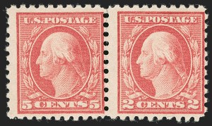 Sale 1227, Lot 3444, 1916-17 Washington-Franklin Issues (Scott 462-480)