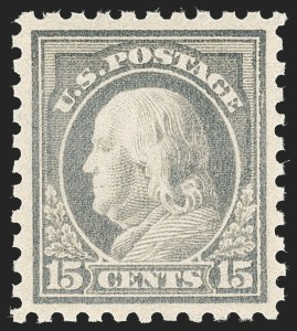 Sale Number 1227, Lot Number 3446, 1916-17 Washington-Franklin Issues (Scott 462-480)