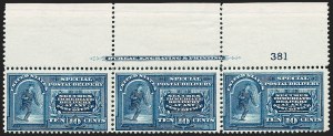 Sale 1227, Lot 3621, Special Delivery, Registration