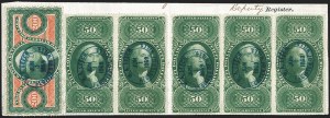 Sale 1227, Lot 3832, Revenues, First thru Third Issues
