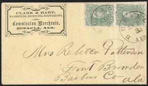 Sale 1230, Lot 1525, Confederate General Issues and Covers, College Covers