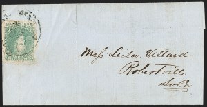Sale 1230, Lot 1534, Confederate General Issues and Covers, College Covers