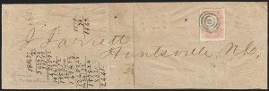 Sale 1230, Lot 1552, Confederate General Issues and Covers, College Covers