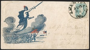 Sale 1230, Lot 1572, Confederate Patriotic Covers