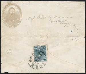 Sale 1230, Lot 1591, Confederate Patriotic Covers