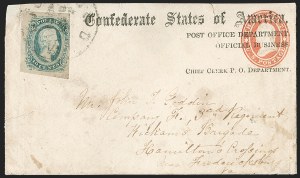 Sale 1230, Lot 1594, Confederate Semi-Official Imprints