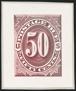 Sale 1230, Lot 1662, Essays, Proofs and Specimens