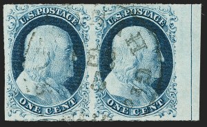 Sale 1230, Lot 1720, 1851-56 Issue (Scott 5-17)