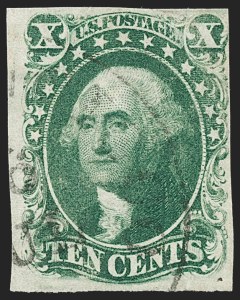 Sale 1230, Lot 1727, 1851-56 Issue (Scott 5-17)