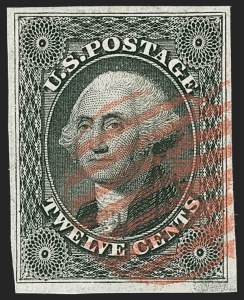 Sale Number 1230, Lot Number 1730, 1851-56 Issue (Scott 5-17) Sale Number 1230, Lot Number 1730, 1851-56 Issue (Scott 5-17)