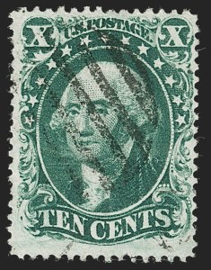Sale Number 1230, Lot Number 1757, 1857-60 Issue (Scott 18-39) Sale Number 1230, Lot Number 1757, 1857-60 Issue (Scott 18-39)