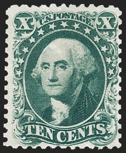 Sale 1230, Lot 1774, 1875 Reprint of 1857-60 Issue (Scott 40-47)