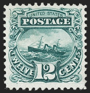 Sale 1230, Lot 1840, 1875 Re-Issue of 1869 Pictorial Issue (Scott 123-133a)