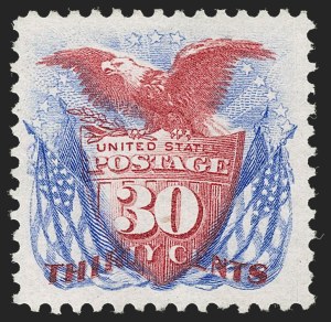 Sale 1230, Lot 1850, 1875 Re-Issue of 1869 Pictorial Issue (Scott 123-133a)