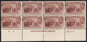 Sale 1230, Lot 1895, 1893 Columbian Issue (Scott 230-245)