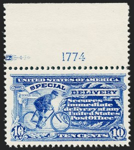 Sale 1230, Lot 2144, Special Delivery, Registration