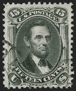 Sale 1231, Lot 109, 1867-68 Grilled Issue (Scott 79-101)