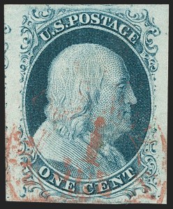 Sale 1231, Lot 15, 1851-56 Issue (Scott 5-17)