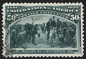 Sale Number 1231, Lot Number 180, 1893 Columbian Issue (Scott 230-245)