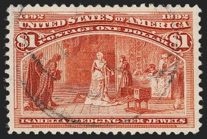 Sale Number 1231, Lot Number 181, 1893 Columbian Issue (Scott 230-245) Sale Number 1231, Lot Number 181, 1893 Columbian Issue (Scott 230-245)