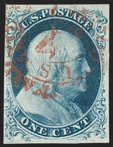 Sale 1231, Lot 21, 1851-56 Issue (Scott 5-17)