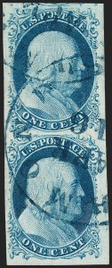 Sale 1231, Lot 26, 1851-56 Issue (Scott 5-17)