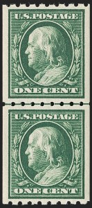 Sale Number 1231, Lot Number 295, 1910-13 Washington-Franklin Issue (Scott 374-396) Sale Number 1231, Lot Number 295, 1910-13 Washington-Franklin Issue (Scott 374-396)