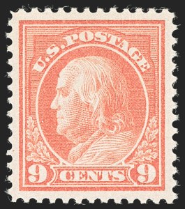 Sale 1231, Lot 324, 1912-14 Washington-Franklin Issue (Scott 405-423)