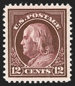 Sale 1231, Lot 326, 1912-14 Washington-Franklin Issue (Scott 405-423)