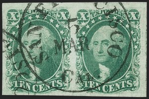 Sale 1231, Lot 39, 1851-56 Issue (Scott 5-17)