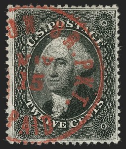 Sale 1231, Lot 75, 1857-60 Issue and 1875 Reprint (Scott 18-47)