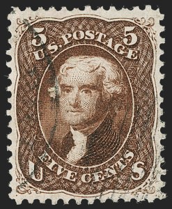 Sale 1231, Lot 93, 1861-66 Issue (Scott 62B-78)