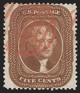 Sale Number 1232, Lot Number 1085, 1851-60 Issues (Scott 5-47) Sale Number 1232, Lot Number 1085, 1851-60 Issues (Scott 5-47)
