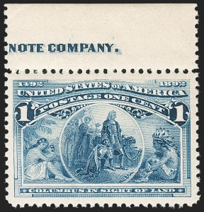 Sale Number 1232, Lot Number 1151, 1893 Columbian Issue (Scott 230-245)
