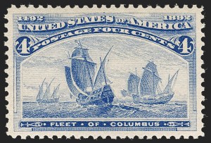 Sale Number 1232, Lot Number 1157, 1893 Columbian Issue (Scott 230-245) Sale Number 1232, Lot Number 1157, 1893 Columbian Issue (Scott 230-245)