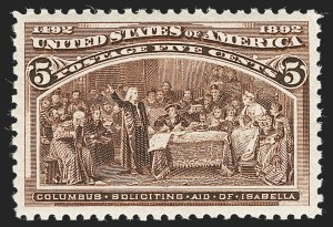 Sale Number 1232, Lot Number 1159, 1893 Columbian Issue (Scott 230-245) Sale Number 1232, Lot Number 1159, 1893 Columbian Issue (Scott 230-245)