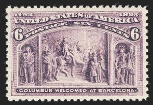 Sale Number 1232, Lot Number 1160, 1893 Columbian Issue (Scott 230-245) Sale Number 1232, Lot Number 1160, 1893 Columbian Issue (Scott 230-245)