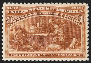 Sale Number 1232, Lot Number 1165, 1893 Columbian Issue (Scott 230-245)