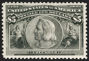 Sale Number 1232, Lot Number 1177, 1893 Columbian Issue (Scott 230-245) Sale Number 1232, Lot Number 1177, 1893 Columbian Issue (Scott 230-245)