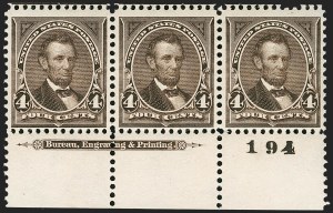 Sale 1232, Lot 1188, 1894-98 Bureau Issues (Scott 246-284)