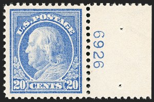 Sale 1232, Lot 1293, 1912-15 Washington-Franklin Issues (Scott 405-461)
