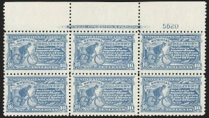 Sale 1232, Lot 1436, Special Delivery, Registration