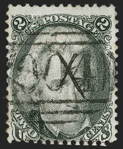 Sale 1232, Lot 1580, Specialized 2c Black Jack Collection: Stamps