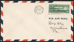 Sale 1232, Lot 1649, 1893 and Later Issues, 65c-$2.60 Graf Zeppelin (C13-C15) Sale 1232, Lot 1649, 1893 and Later Issues
