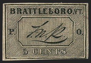 Sale 1234, Lot 1, Postmasters' Provisionals