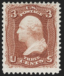 Sale 1234, Lot 132, 1867-68 Grilled Issue and 1875 Re-Issue of 1861-66 Issue (Scott 81-111)
