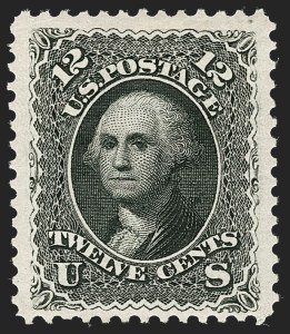 Sale 1234, Lot 132, 1867-68 Grilled Issue and 1875 Re-Issue of 1861-66 Issue (Scott 81-111)