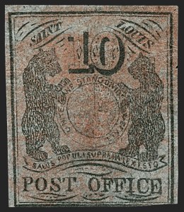 Sale 1234, Lot 14, Postmasters' Provisionals