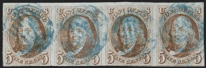 Sale 1234, Lot 16, 1847 Issue and Reproduction (Scott 1-4)