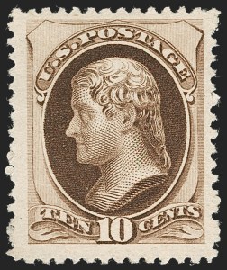 Sale 1234, Lot 203, 1880-83 American Bank Note Special Printings (Scott 192-211D)